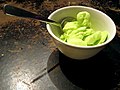 Lime sorbet