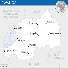 Mapa opisywanego kraju