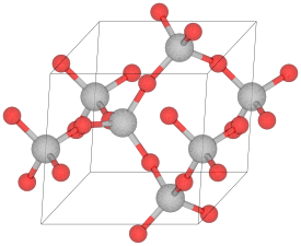 Eenheidscel van β-kwarts.