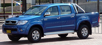 Le Toyota Hilux, un pick-up « européen ».