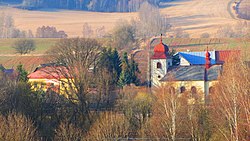 Skyline of Borovnice