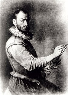 Annibale Carracci, Autorretrato.