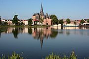 Kampen on the IJssel river