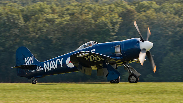 Hawker Sea Fury FB 10 (built in 1944).