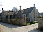 The Manor House and attached walls north and south