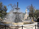 Libertad square in Santiago del Estero.