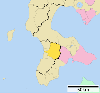 厚沢部町位置図