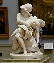 Marte y Venus (c. 1775), del sueco Johan Tobias Sergel (Nationalmuseum, Stockholm)[17]​