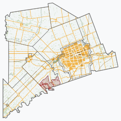 Southwest Middlesex is located in Middlesex County