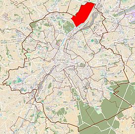 Map of Neder-Over-Heembeek