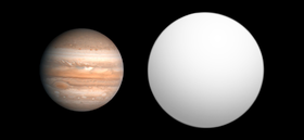 Comparaison deJupiter avec COROT-5 b.