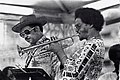 Frank Wess (links) mit Jimmy Owens; 1977