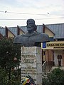 Gelou. Il primo "dux" romeno di Transilvania. Statua della comune di Gilău