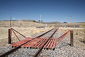 Railway cattle grid 9