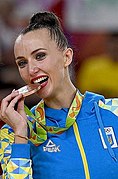 Rhythmic Gymnastics Podium Rio 2016 (Hanna Rizatdinova).jpg