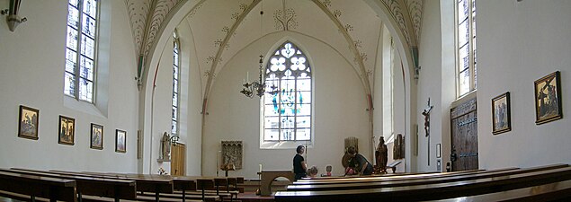 Interieur van deze kapel