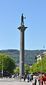 Olav Tryggvason-monumentet på Torvet i Trondheim.