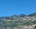 View of Ravello and parts of Minori from Maiori.