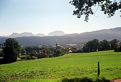 Montagny vu de la route d'Oilly