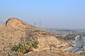 Newly realigned GT Road passing by the westernmost point of Margalla Hills to Kala Chitta Range, Pakistan