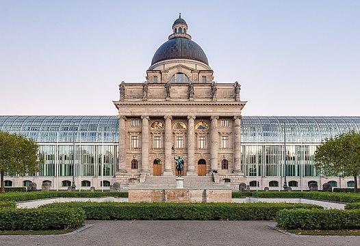 Bayerische Staatskanzlei, Munich, Germany.