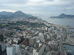 Central Shimonoseki and Kanmon Strait