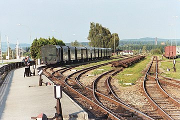 Gmünd narrow-gauge station