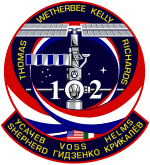 Missionsemblem STS-102