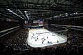 Innenansicht bei einem Eishockeyspiel