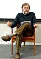 Slavoj Zizek, philosophe et directeur international du département des humanités de Birkbeck.