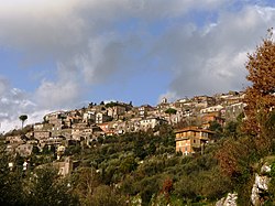 View of Castro dei Volsci