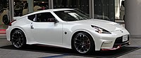 Nissan 370Z NISMO with restyled front end