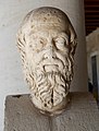 Image 51Bust of Herodotus in Stoa of Attalus, one of the earliest nameable historians whose work survives. (from History of Greece)