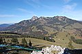 Nhìn từ Sudelfeld lên Wendelstein (Bayrischzell)