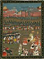 Image 30Aurangzeb during the Siege of Golconda, 1687 (from History of Hyderabad)