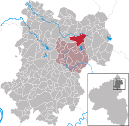 Läget för Höhn i Westerwaldkreis