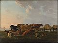 Landscape with Cattle by Jacob van Strij (c. 1800)