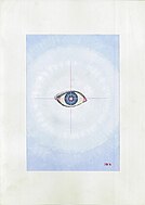 The Eye、テンペラ画、1983年