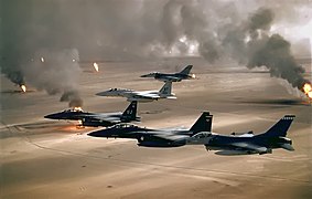 USAF F-16A F-15C F-15E Desert Storm edit2