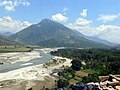 The Vjosa river near Tepelena.