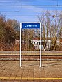 Naambord station Lokeren