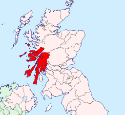 Argyll i Skottland