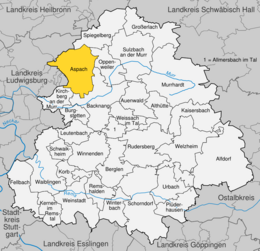 Aspach - Localizazion