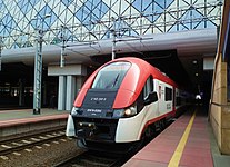 Greater Poland Railways train at Poznań Główny.