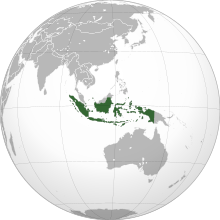 Description de l'image Indonesia (orthographic projection).svg.