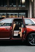 Cullinan with the rear suicide doors open