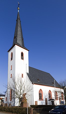 Lutherse kerk in Stockstadt am Rhein