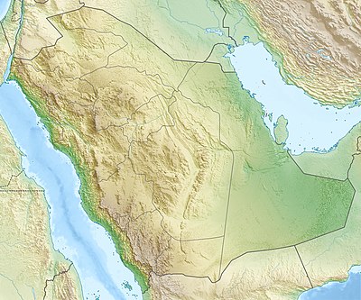 Kartposition Saudiarabien