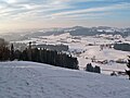 Blick von der Riedholzer Kugel nach Westen