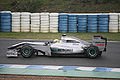 Nico Rosberg à Jerez en 2010